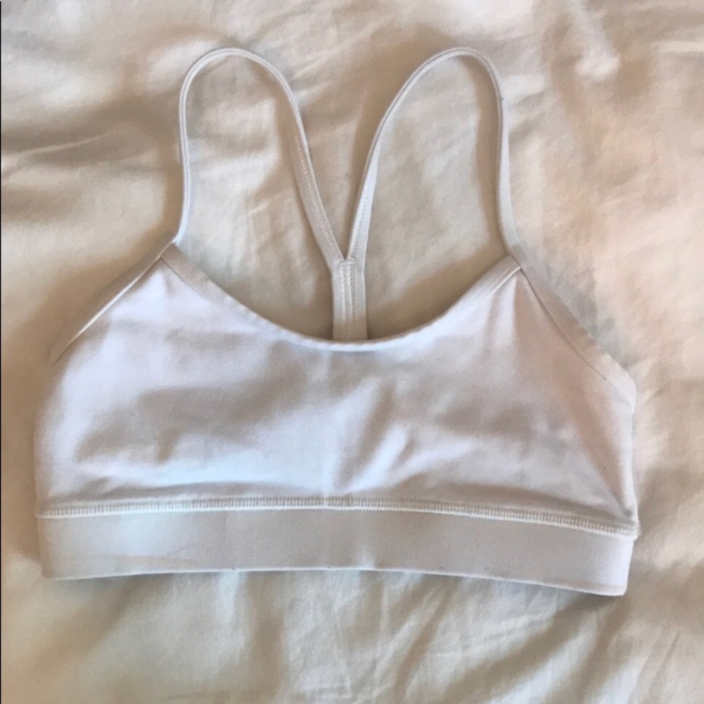 white lululemon bra